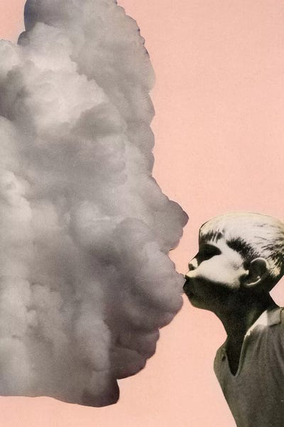 Exhalation by Richard Vergez multi panel art