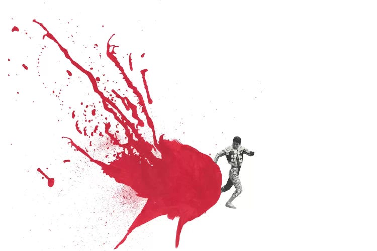 Matador II by Richard Vergez wall art