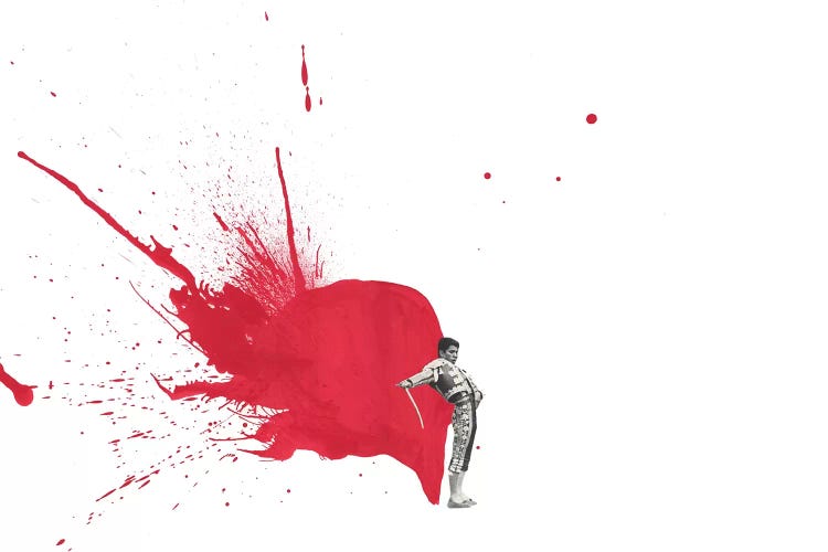 Matador III by Richard Vergez wall art