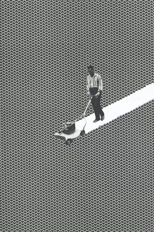 Linescaper by Richard Vergez wall art