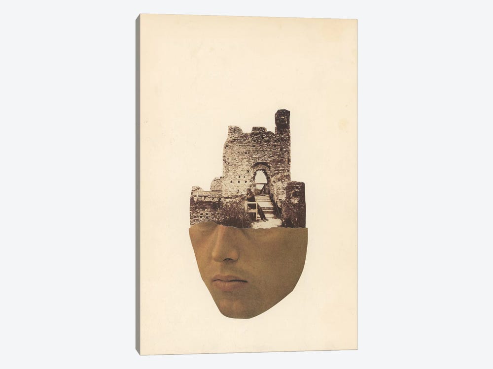 Head Stone by Richard Vergez 1-piece Art Print