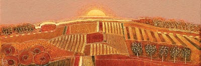 Sweet Sundown by Rob van Hoek multi panel art