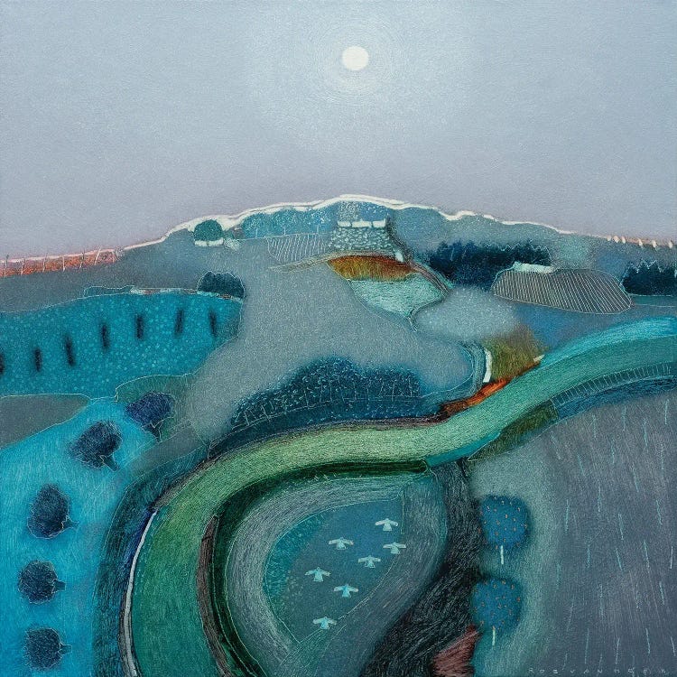 There's A Full Moon Rising by Rob van Hoek wall art