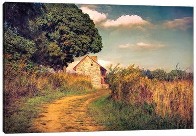 Webb Farm House Canvas Art Print