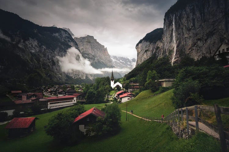 The Church Of Lauterbrunnen