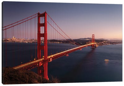 The Golden Gate Bridge Canvas Art Print - Rob Visser