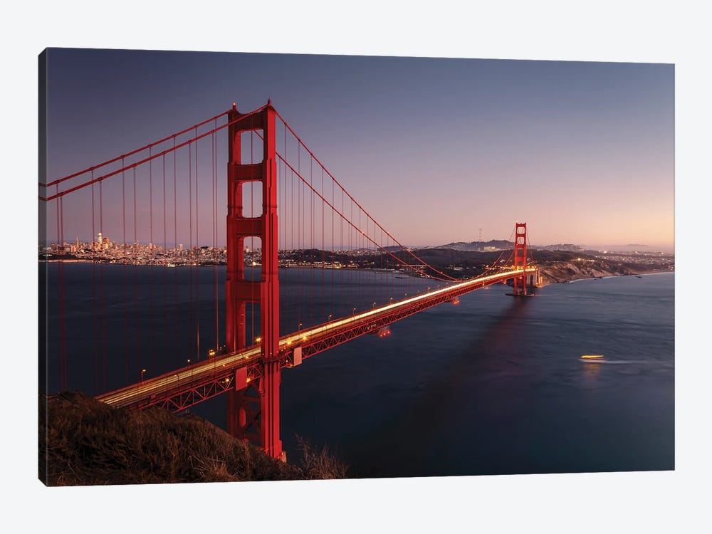 The Golden Gate Bridge by Rob Visser 1-piece Canvas Artwork