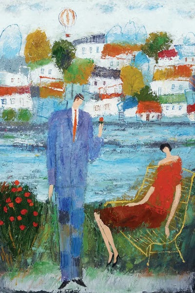 Hot Air Balloons: Hello From The Heart by Gia Revazi