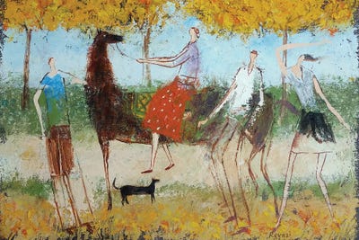 Migration by Gia Revazi art print