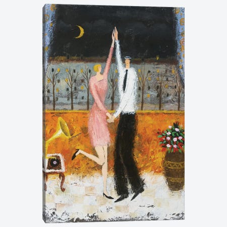 Night Dancers Canvas Print #RVZ18} by Gia Revazi Canvas Print