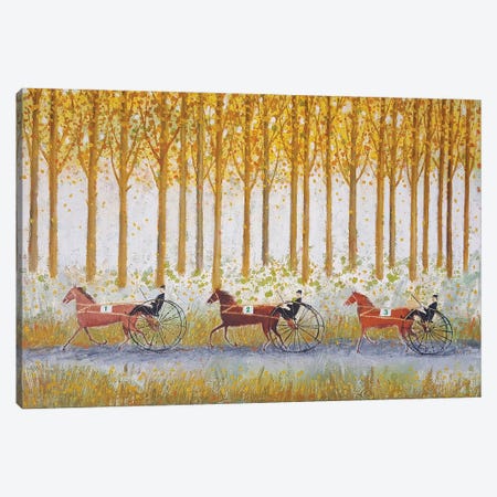 Autumn In The Forest Canvas Print #RVZ1} by Gia Revazi Canvas Wall Art