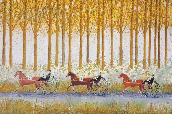 Typography: Autumn In The Forest by Gia Revazi