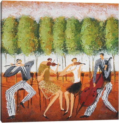 Quartette Canvas Art Print - Gia Revazi
