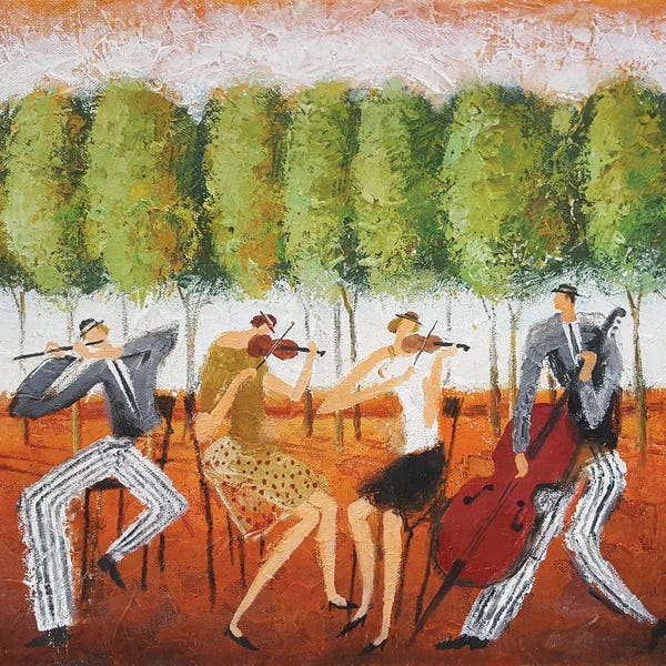 Musicians: Quartette by Gia Revazi