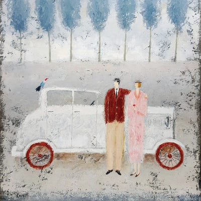 Romantic Evening by Gia Revazi art print