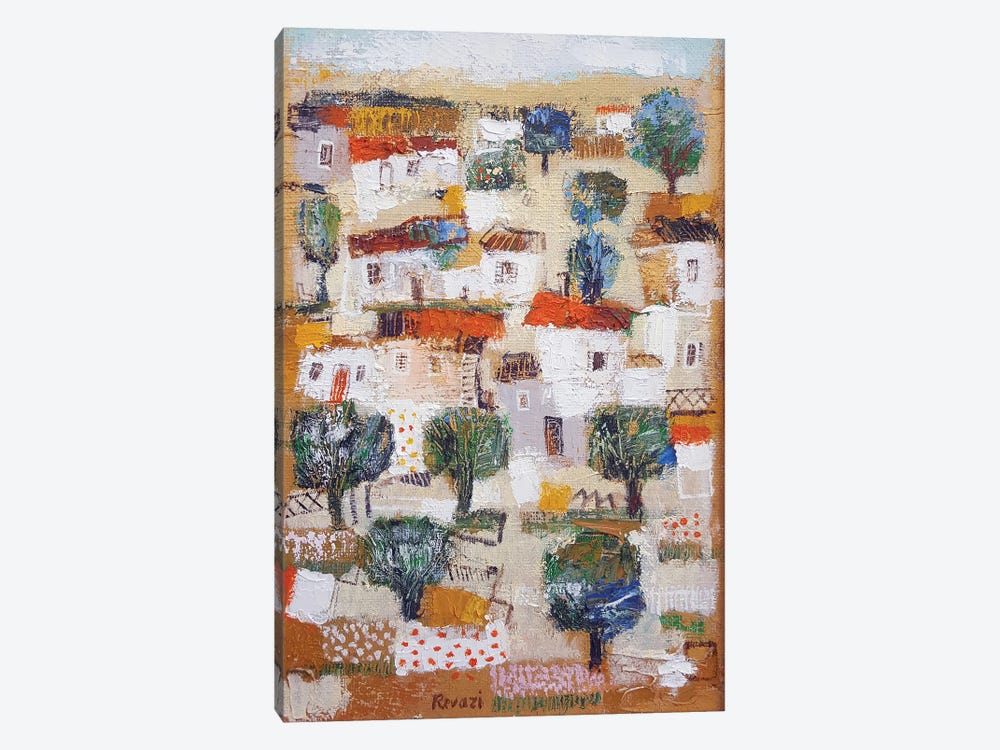 Rural Landscape by Gia Revazi 1-piece Canvas Art Print
