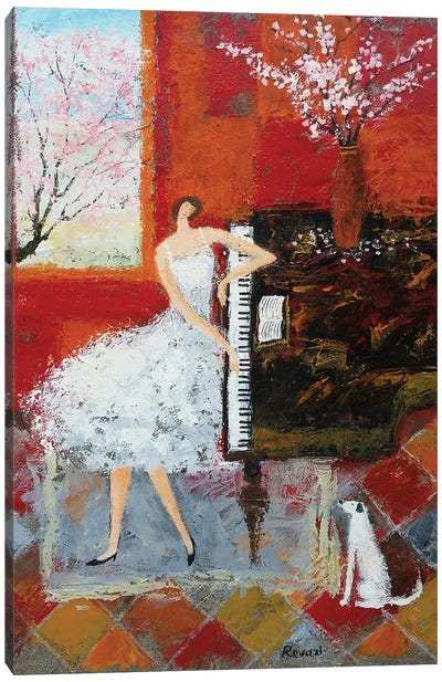 Spring Melody Canvas Art Print - Gia Revazi