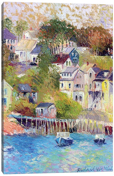 Maine Canvas Art Print