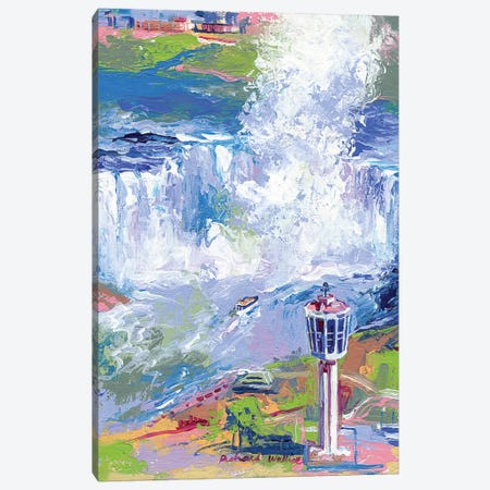 Niagara Falls Canvas Print #RWA123} by Richard Wallich Canvas Art Print