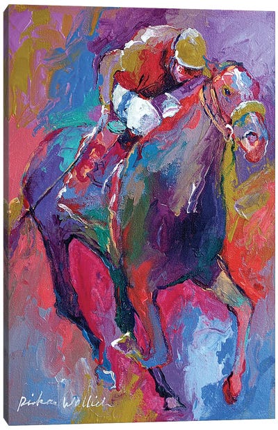 Pimlico Canvas Art Print - Horse Racing Art