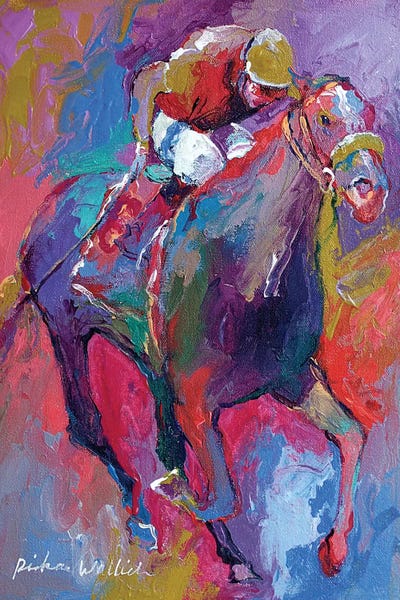 Horseback: Pimlico by Richard Wallich