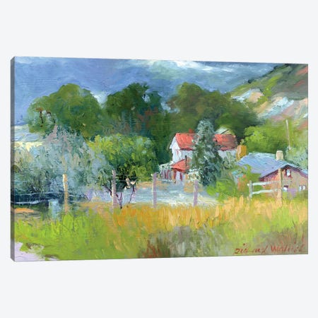 Rooney Ranch VI Canvas Print #RWA151} by Richard Wallich Canvas Art
