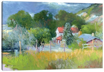 Rooney Ranch VI Canvas Art Print - Richard Wallich