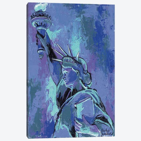 Statue Of Liberty II Canvas Print #RWA169} by Richard Wallich Art Print