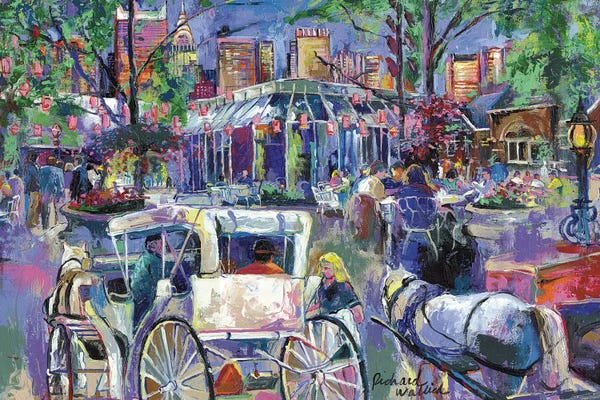 Carriages & Wagons: Tavern On The Green II by Richard Wallich