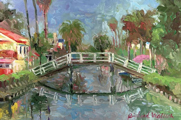 Artistic Travels: Venice, CA by Richard Wallich