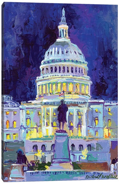 Washington, D.C. Canvas Art Print - Washington D.C. Art