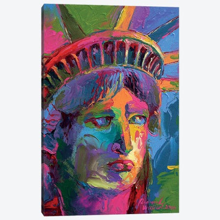 Lady Liberty II Canvas Print #RWA244} by Richard Wallich Canvas Art Print