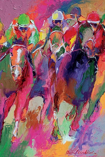 Race V by Richard Wallich art print