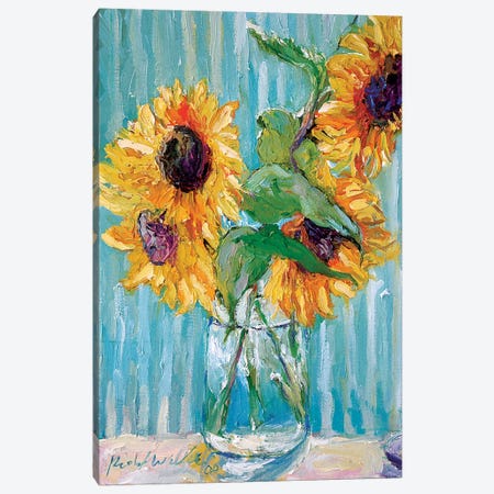 Sunflowers II Canvas Print #RWA284} by Richard Wallich Canvas Print
