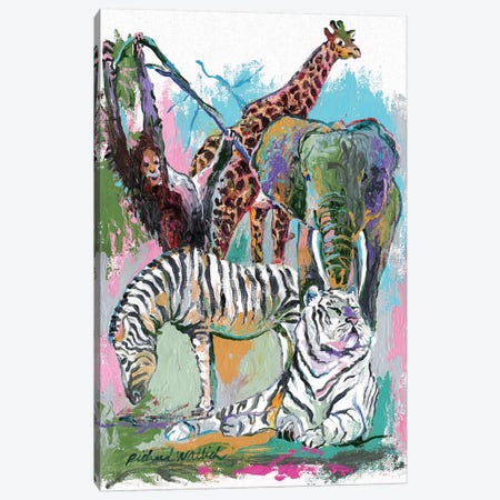 Animals Canvas Print #RWA2} by Richard Wallich Canvas Print
