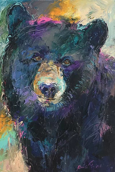 Black Bears: Art Bear by Richard Wallich