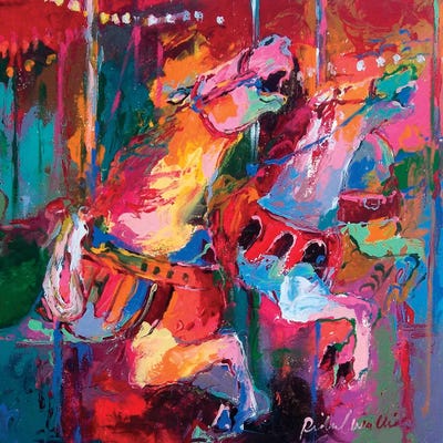 Art Car IV by Richard Wallich metal wall art