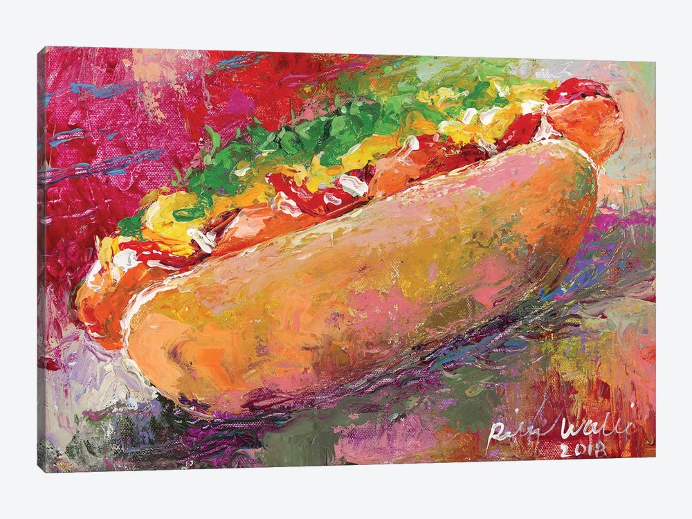 Hotdog by Richard Wallich 1-piece Art Print