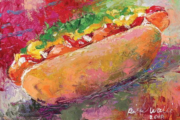 Richard Wallich: Hotdog by Richard Wallich