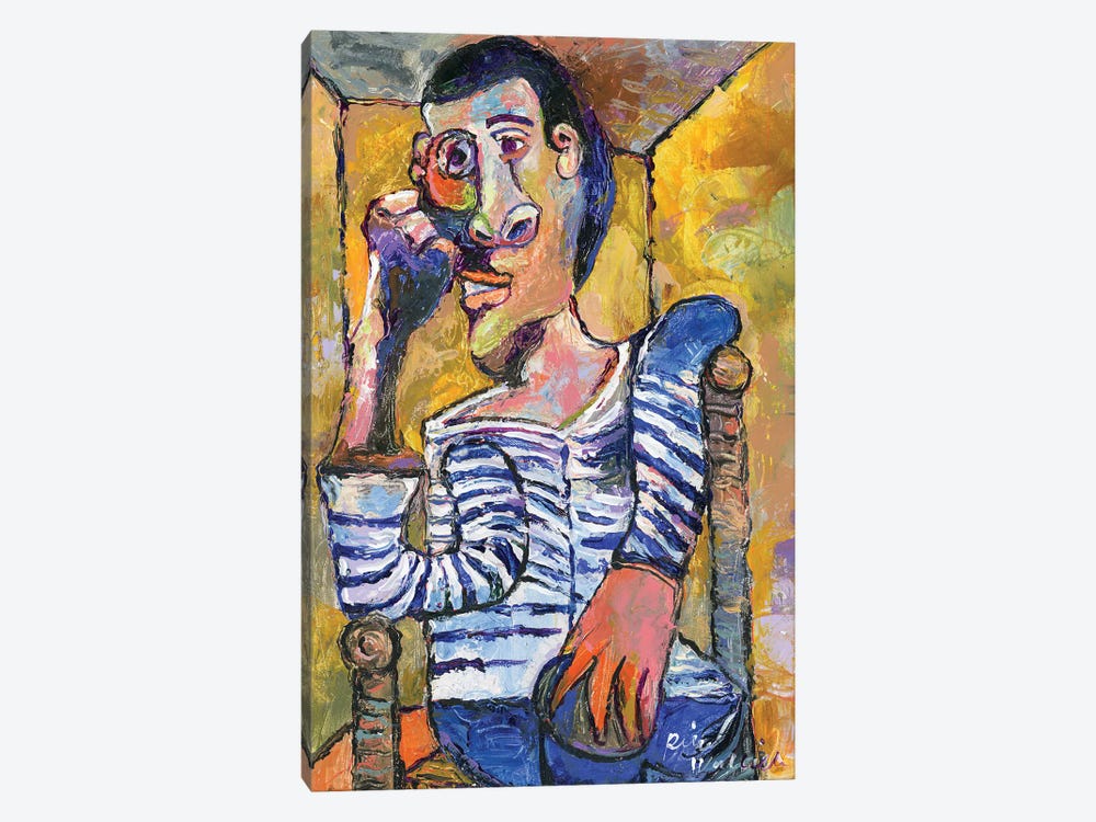 Picasso by Richard Wallich 1-piece Canvas Wall Art