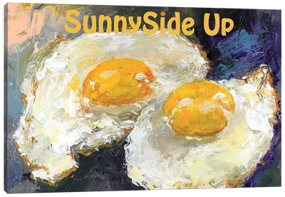 SunnySide Up Canvas Art Print - Richard Wallich