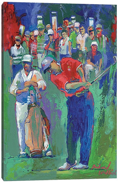 Golf Canvas Art Print - Richard Wallich