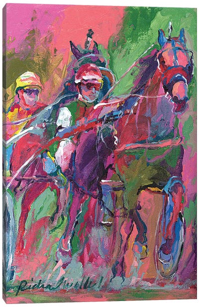 Harness I Canvas Art Print - Horse Racing Art