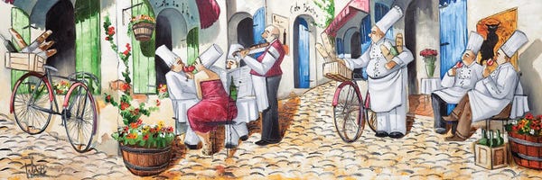 Cafes: Chef’s Day Off by Ronald West