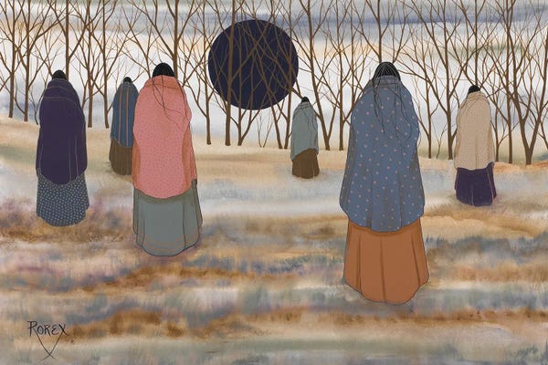 Native American Décor: Into The Woods by Rorex Bridges Studio