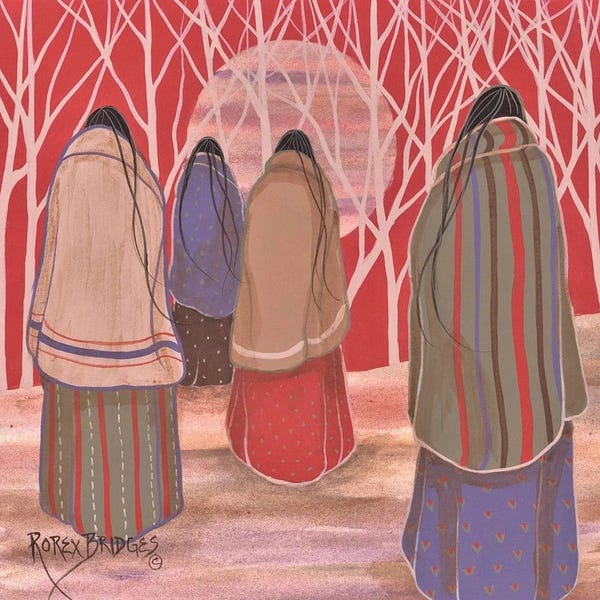 Unexpected Red: Red Trail by Rorex Bridges Studio