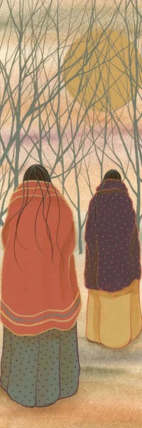 Native American Décor: Sunset Journey by Rorex Bridges Studio