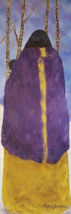 Winter Madonna by Rorex Bridges Studio wall art