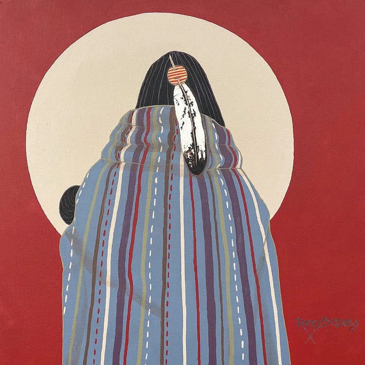 Mother's Feather by Rorex Bridges Studio wall art