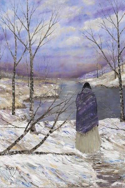 Native American Décor: Cold Colors by Rorex Bridges Studio